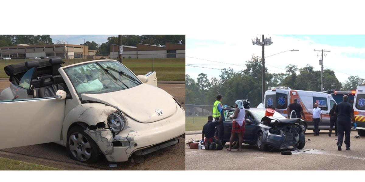 Three injured during head-on crash in Jackson