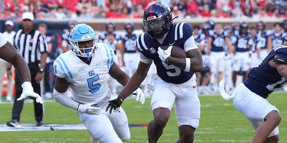 No. 6 Ole Miss shutout the Citadel to move to 9-1 on the season