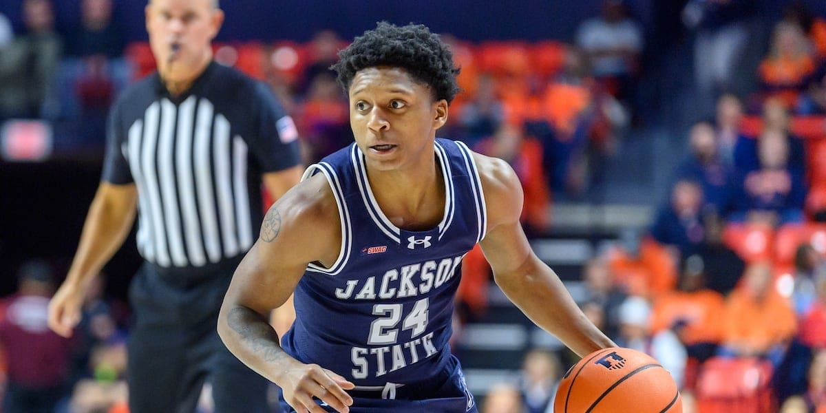 Jackson State point guard Top 5 in points per game in country